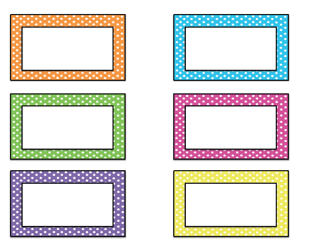 Free Printable Name Tags For Cubbies