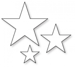 6 Best Images of Different Size Star Stencils Printable - Free