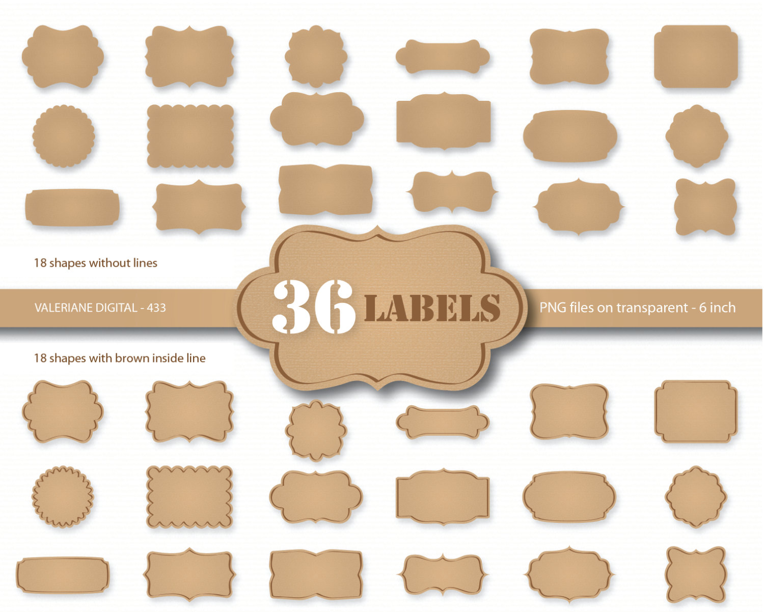 clipart on labels word - photo #32