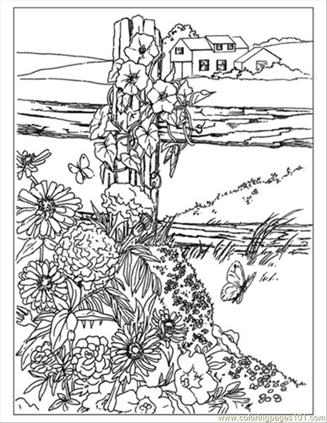 garden winter coloring pages - photo #20