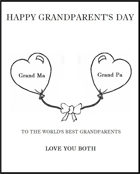 4 Best Images of Borders For Grandparents Day Printable - Grandparents