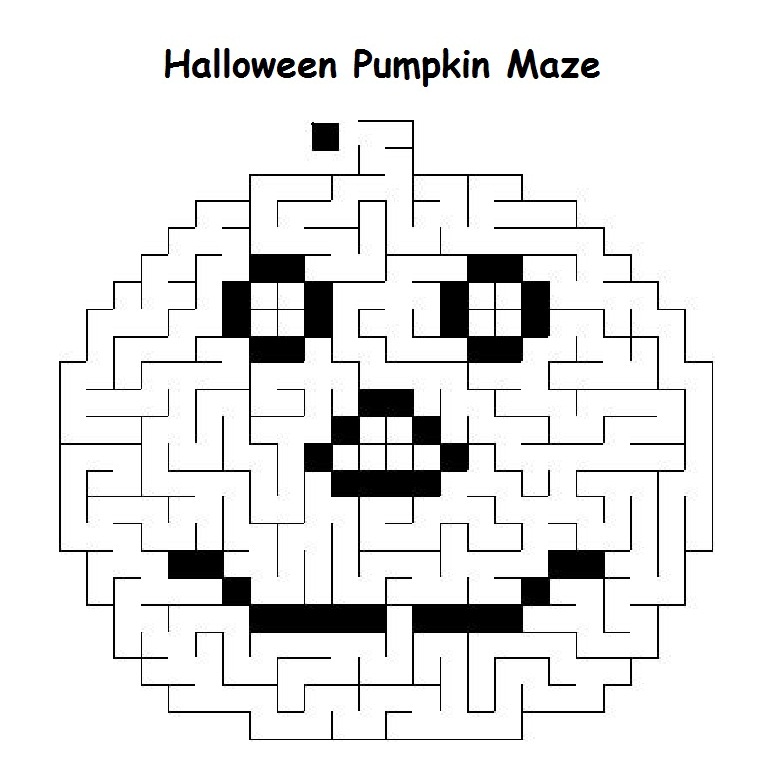 3 Best Images of Pumpkin Maze Printable Free Printable Pumpkin Mazes