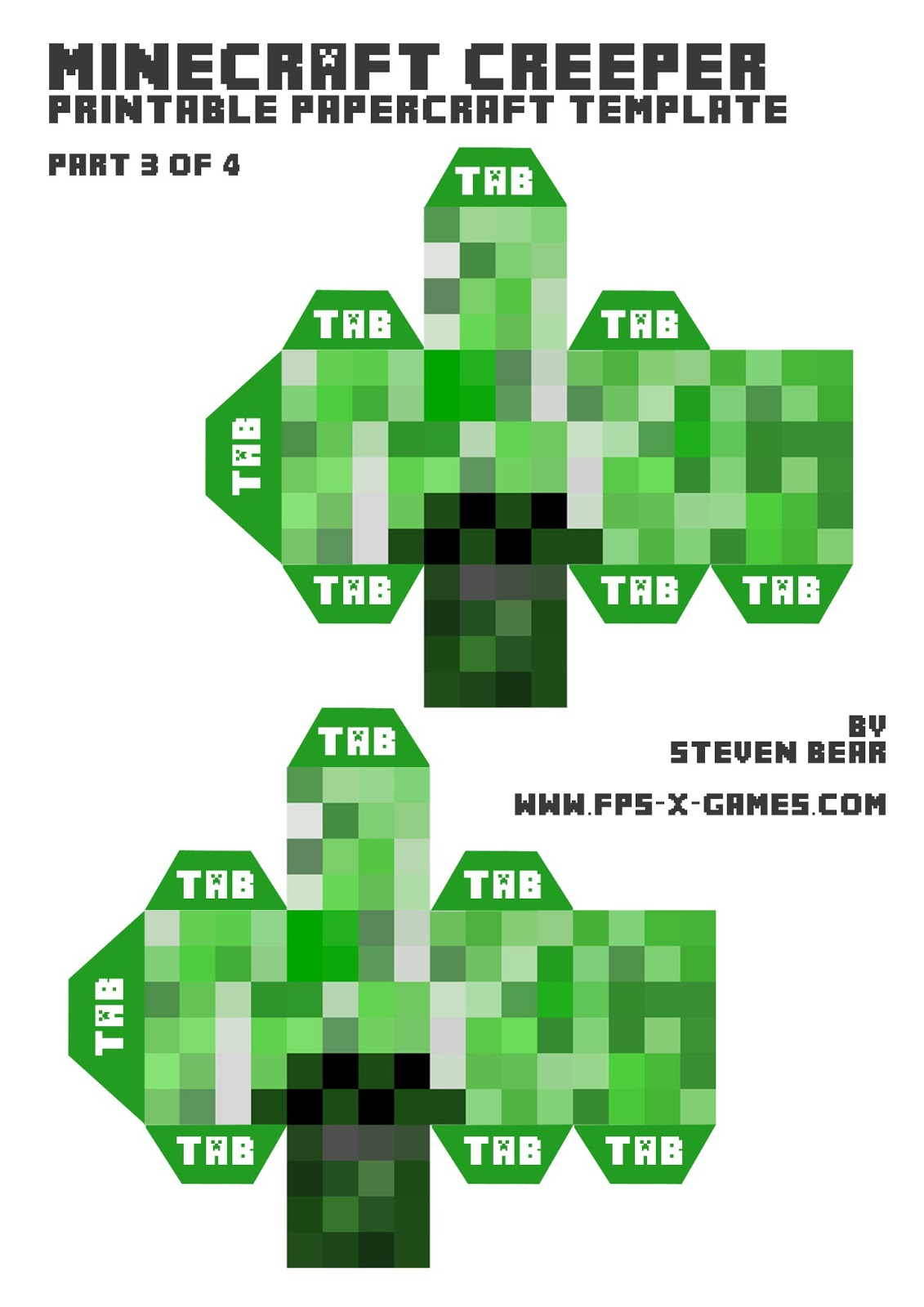 minecraft-papercraft-templates-creeper-printable-minecraft-my-xxx-hot