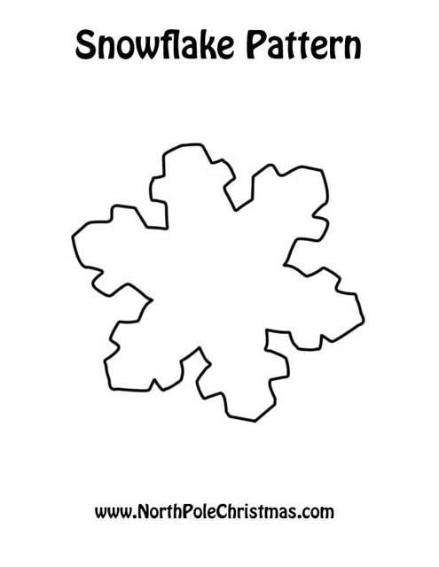 6 Best Images of Snowflake Outline Printable  Printable Snowflake