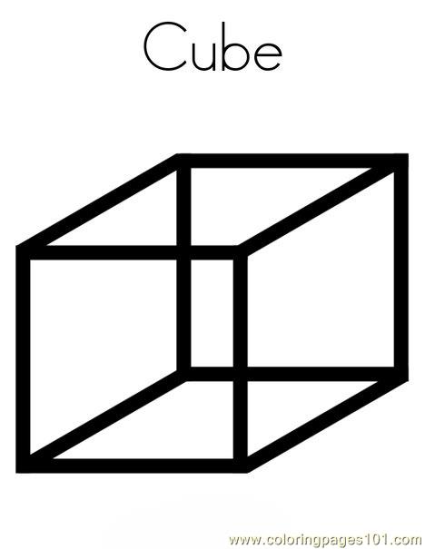 6 Best Images Of Printable 3d Shape Cube Cube 3d Shape Templates