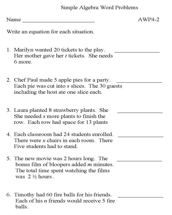 writing-equations-from-word-problems-6th-grade-tessshebaylo