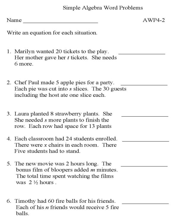 Solving linear equations practice problems