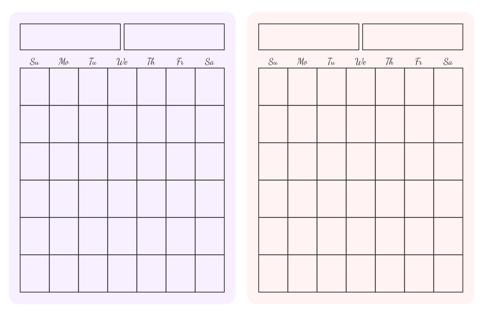 Printable 2023 Calendar Two Months Per Page Free Printable Calendars