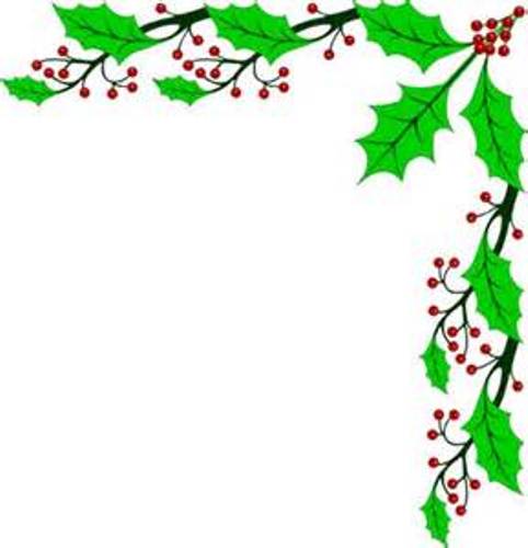 vintage christmas borders clip art free - photo #6