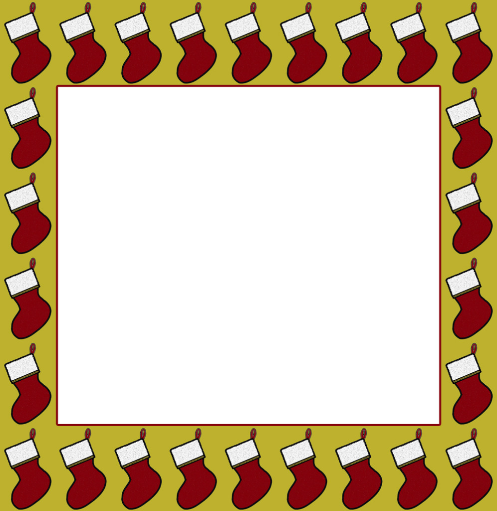 clipart christmas borders free printable - photo #22