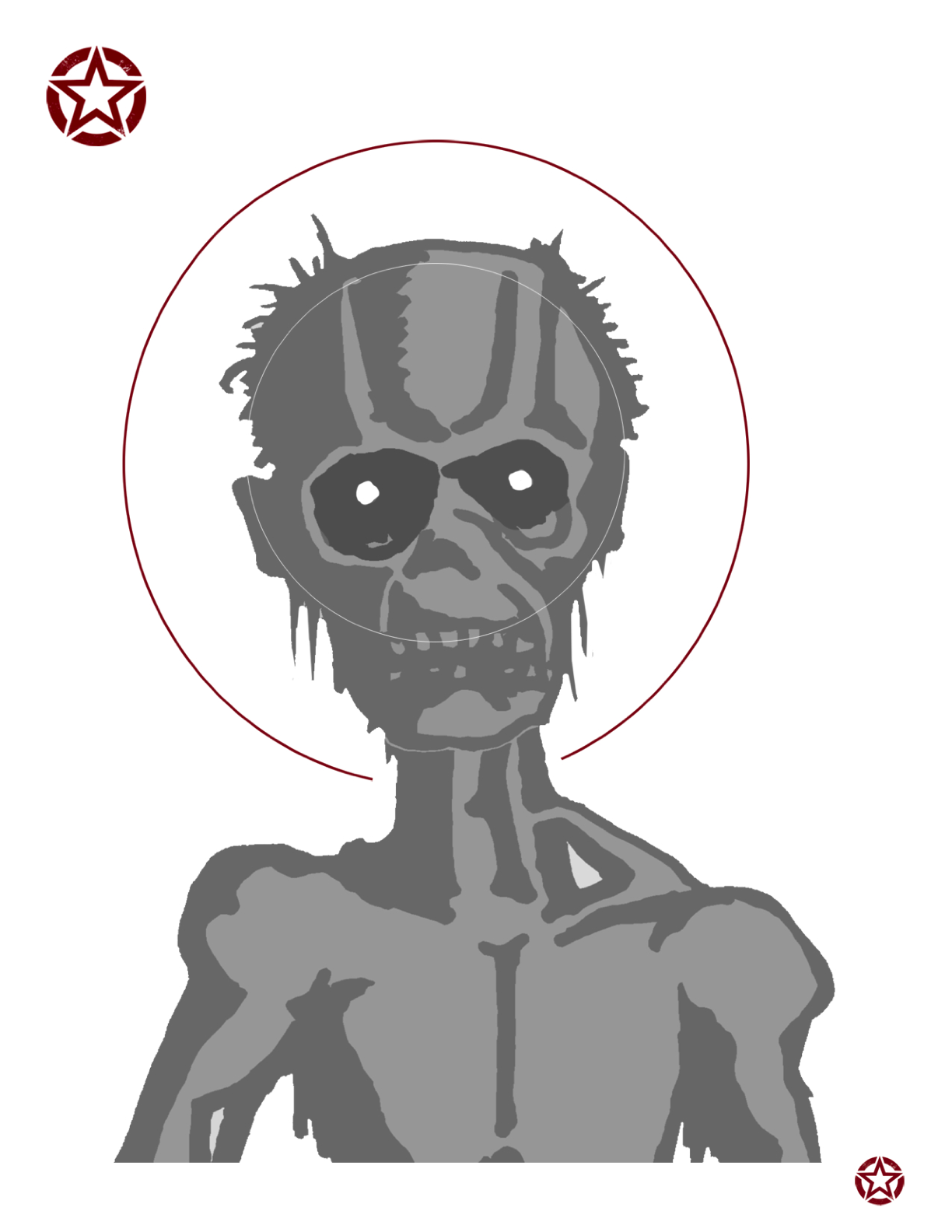 9-best-images-of-printable-zombie-targets-pdf-zombie-bb-gun-targets