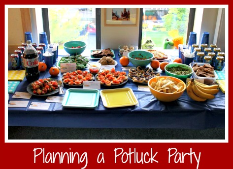 12 Best Images of Potluck Birthday Parties Printables - Thanksgiving