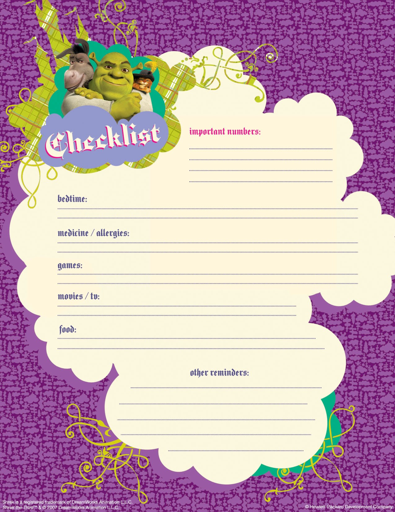 Babysitting Flyer Free Template