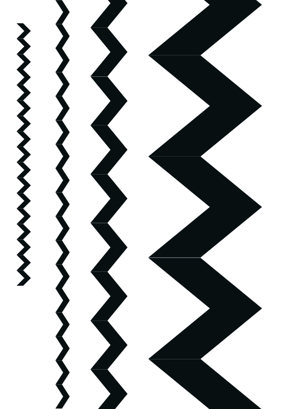 6 Best Images of Chevron Pattern Printable Cut Out Black and White