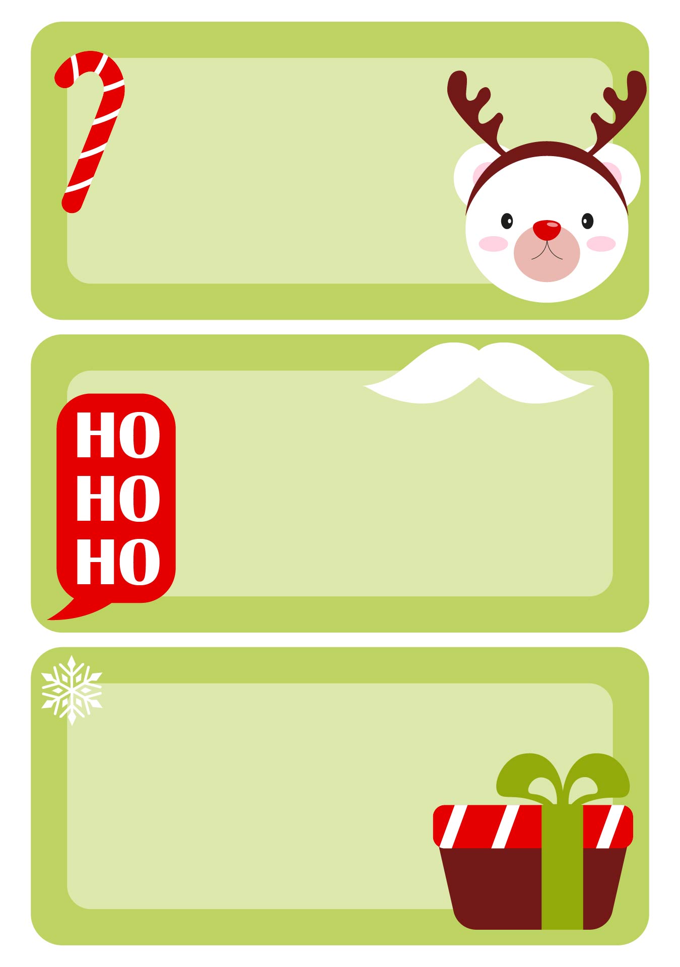 8 Best Images Of Free Christmas Printable Label Template Design Free