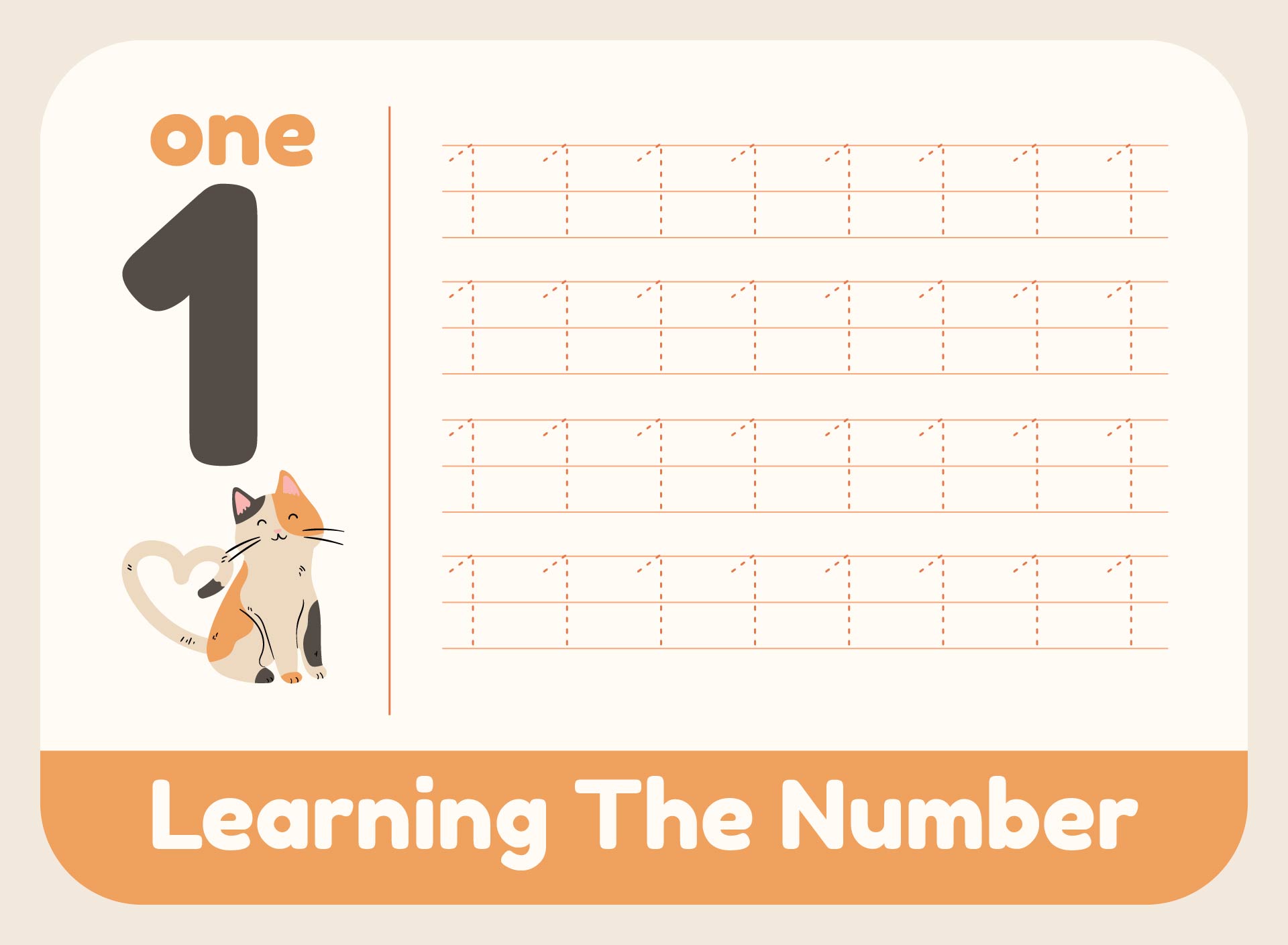 8 Best Images of Printable Number 1 Worksheet - Number One Preschool