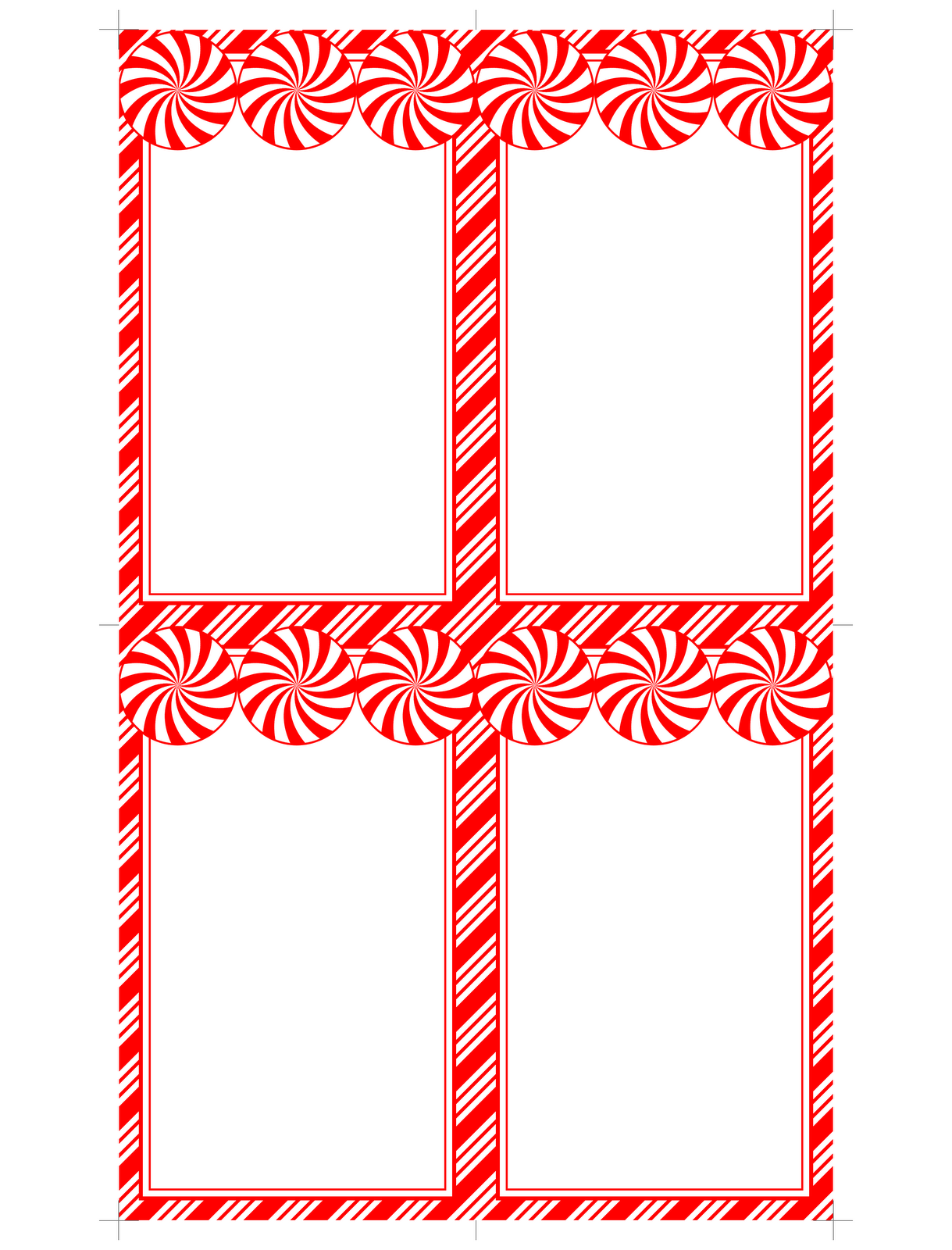5 Best Images Of Free Printable Blank Christmas Gift Tags Free
