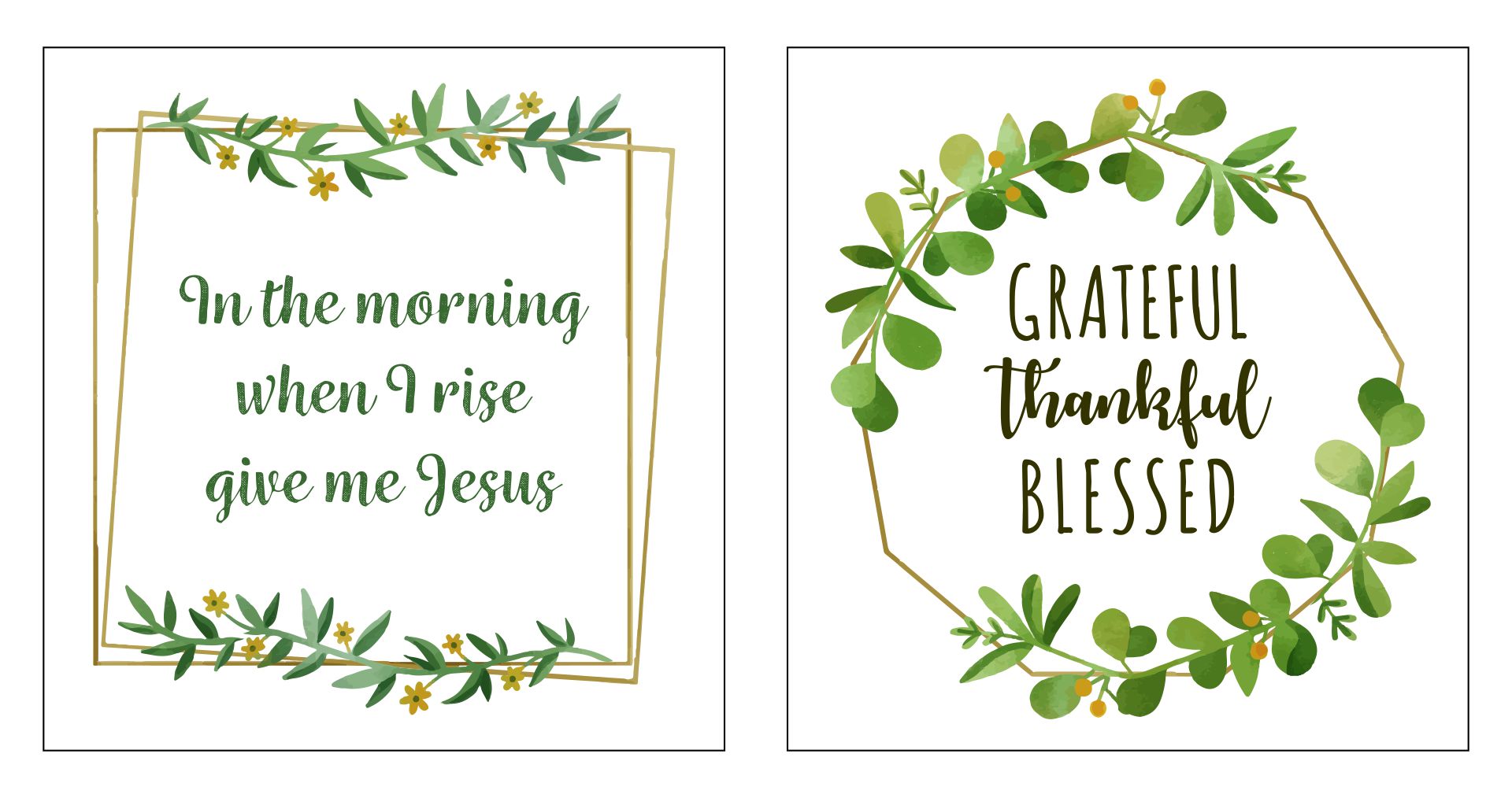 Printable Blessing Cards