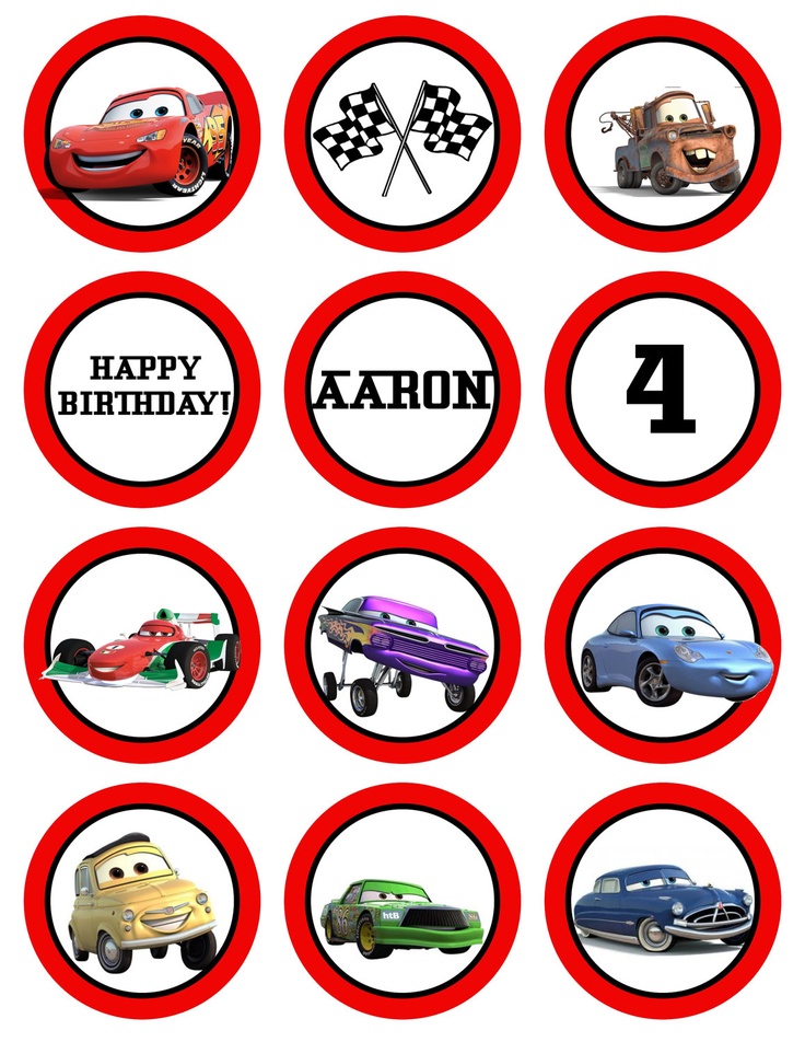 8 Best Images Of Disney Cars Birthday Printables Disney Cars Birthday 