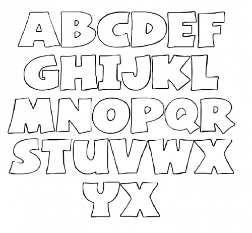 4 Best Images Of 6 Inch Alphabet Stencils Printable 6 Inch Letter 