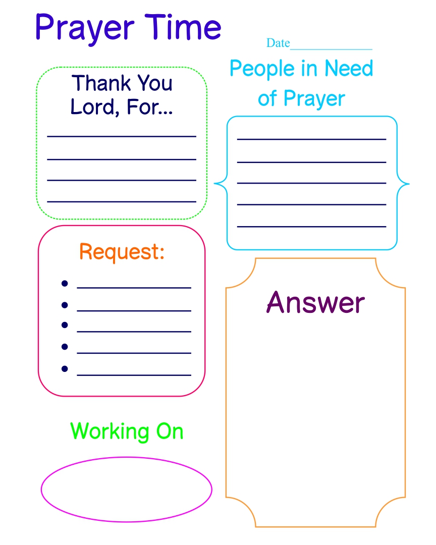 8 Best Images Of Printable Prayer Sheets Free Templates Printable 