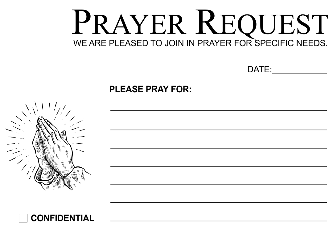 8 Best Images of Printable Prayer Sheets Free Templates Printable
