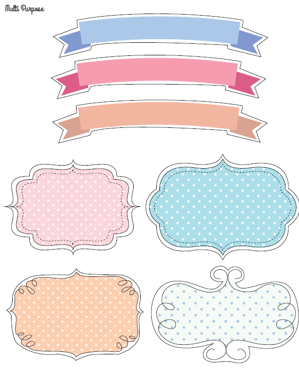 Cute Printable Labels Free