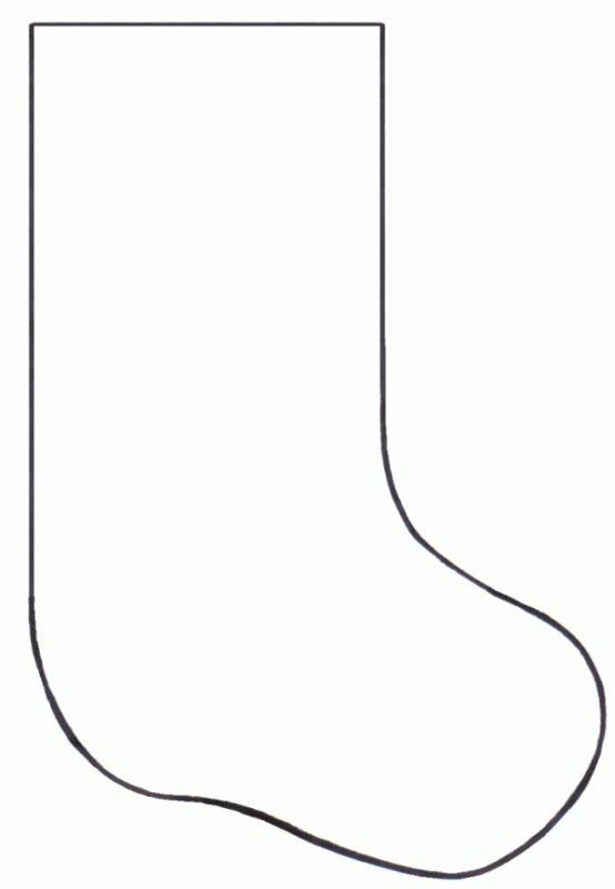 7 Best Images of Printable Christmas Stocking Pattern Christmas