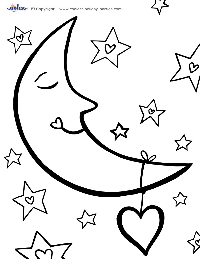 4 Best Images of Sun Moon And Stars Printables  Sun and Moon Mandala