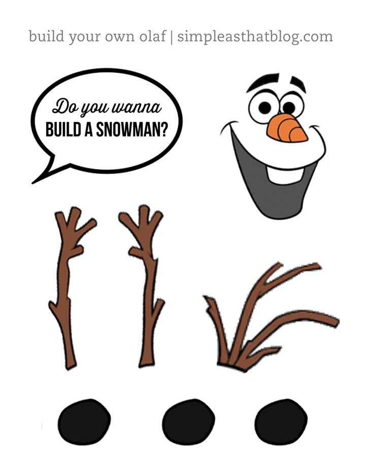 8 Best Images of Olaf The Snowman Face Printables Olaf Template
