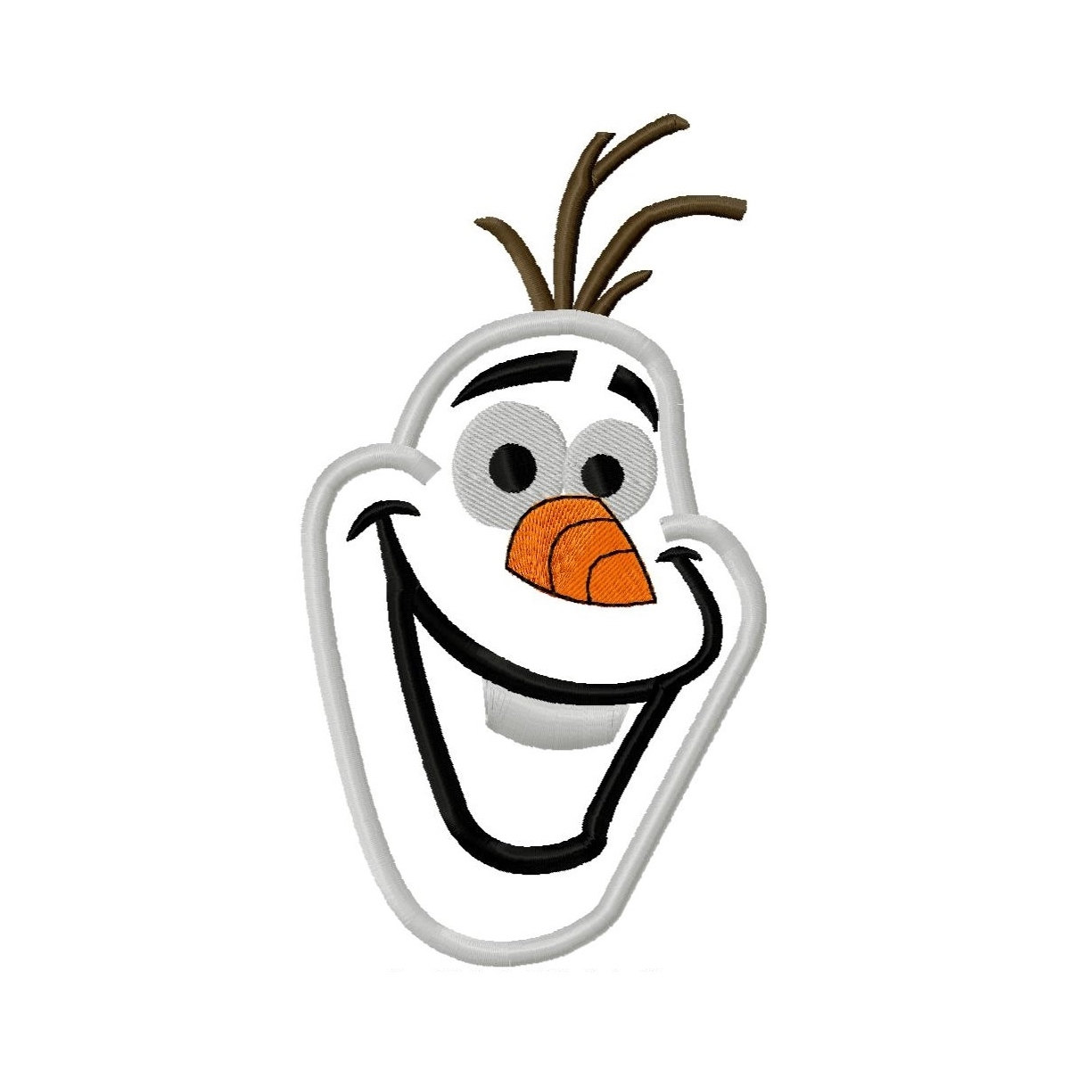 8 Best Images of Olaf The Snowman Face Printables Olaf Template