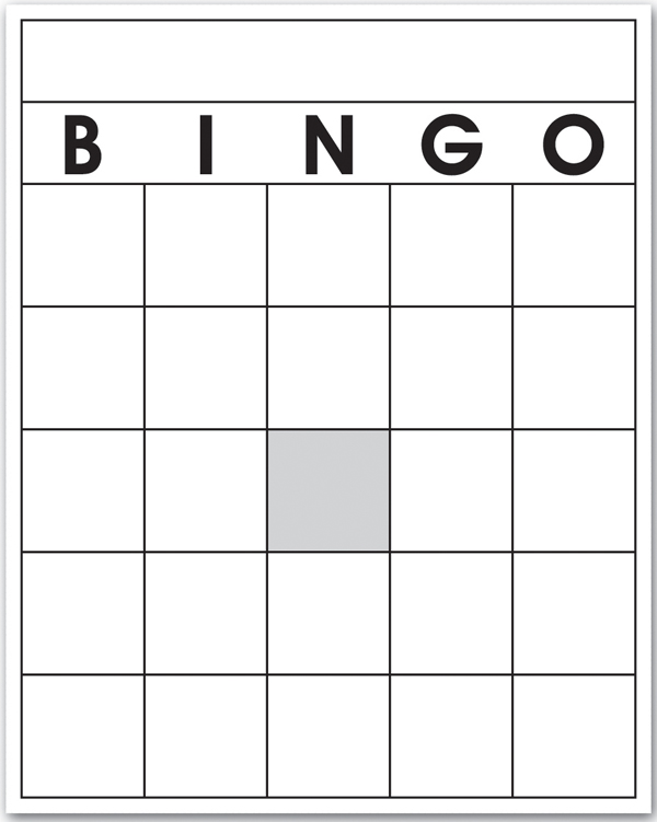 6 Best Images of 4x4 Blank Bingo Cards Printable 4x4 Blank Bingo Card