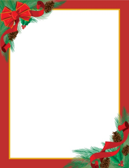 christmas clipart stationery - photo #23
