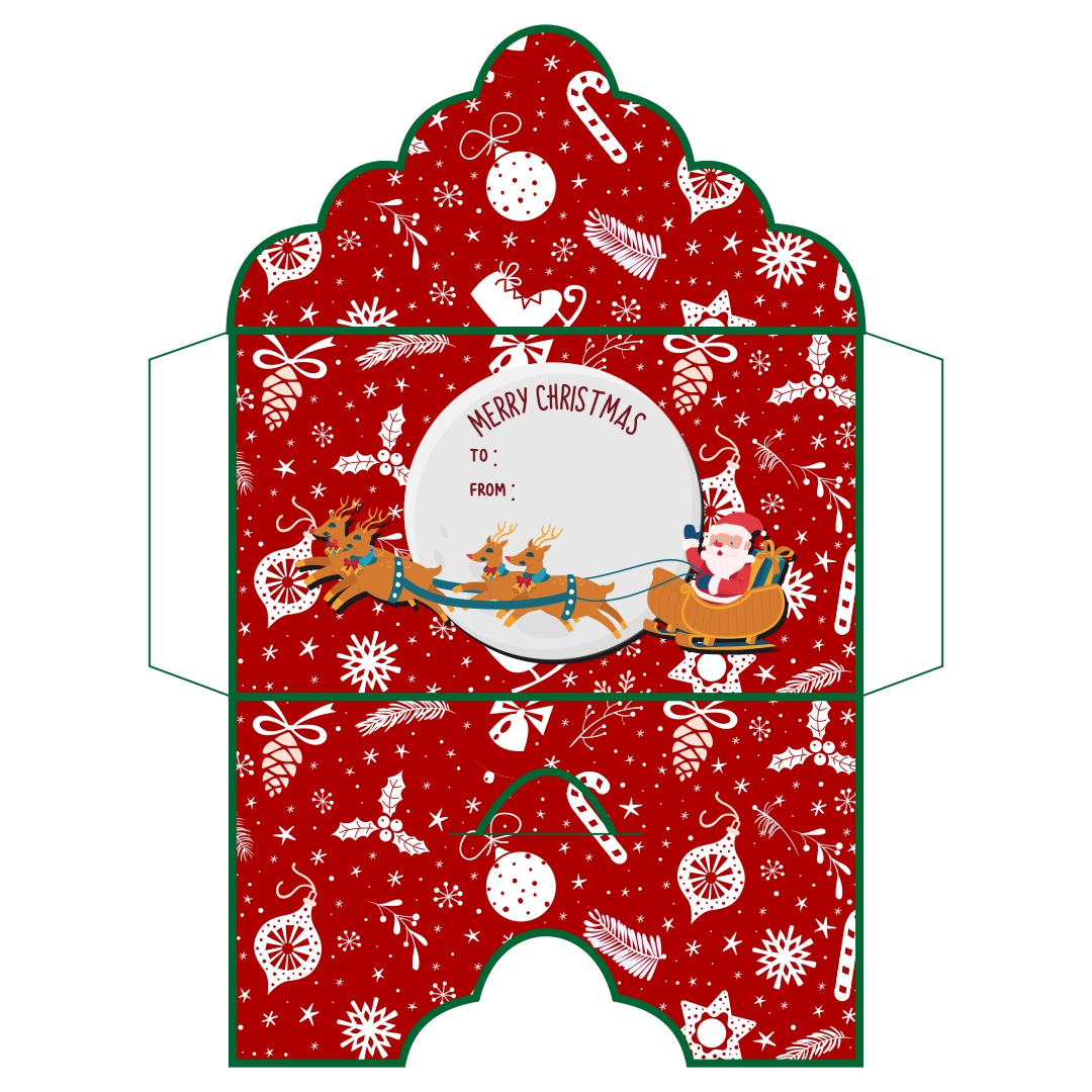 Free Printable Money Holder Christmas Cards Printable Templates