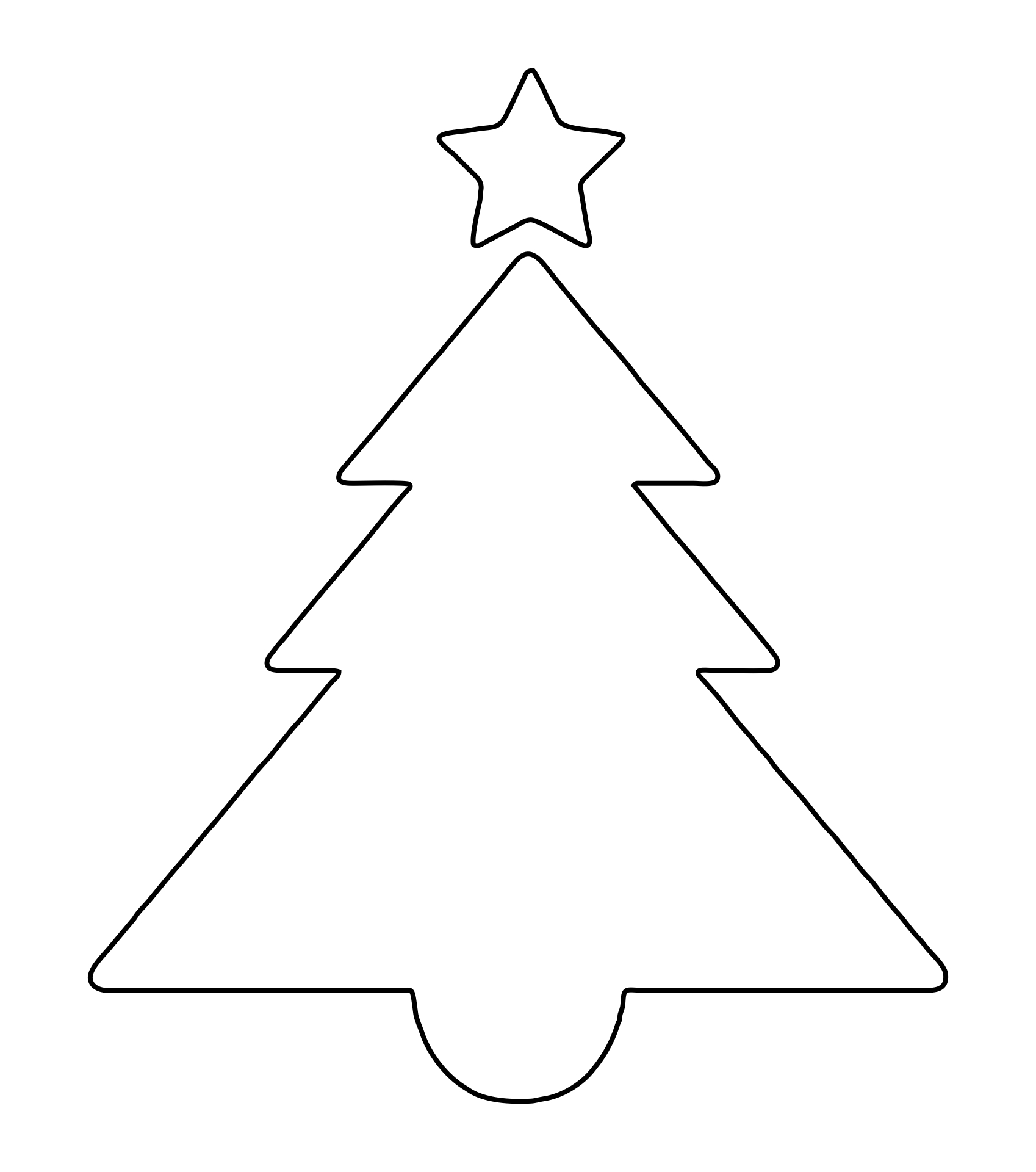 List 96 Pictures Free Printable Images Of Christmas Trees Excellent