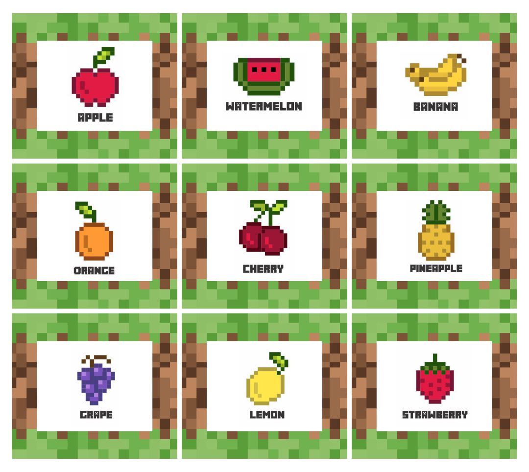 7 Best Images Of Free Printable Minecraft Food Labels Fish Minecraft 