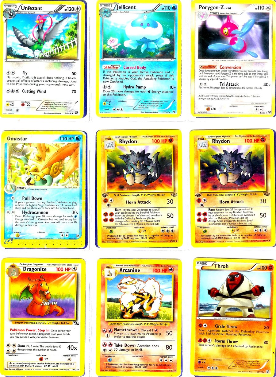 5 Best Images of Printable Pokemon Cards Rare Pokemon Cards Printable