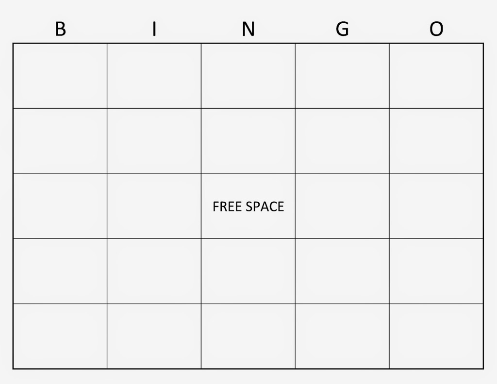 Blank Bingo Card Template Microsoft Word Best Creative Template Ideas