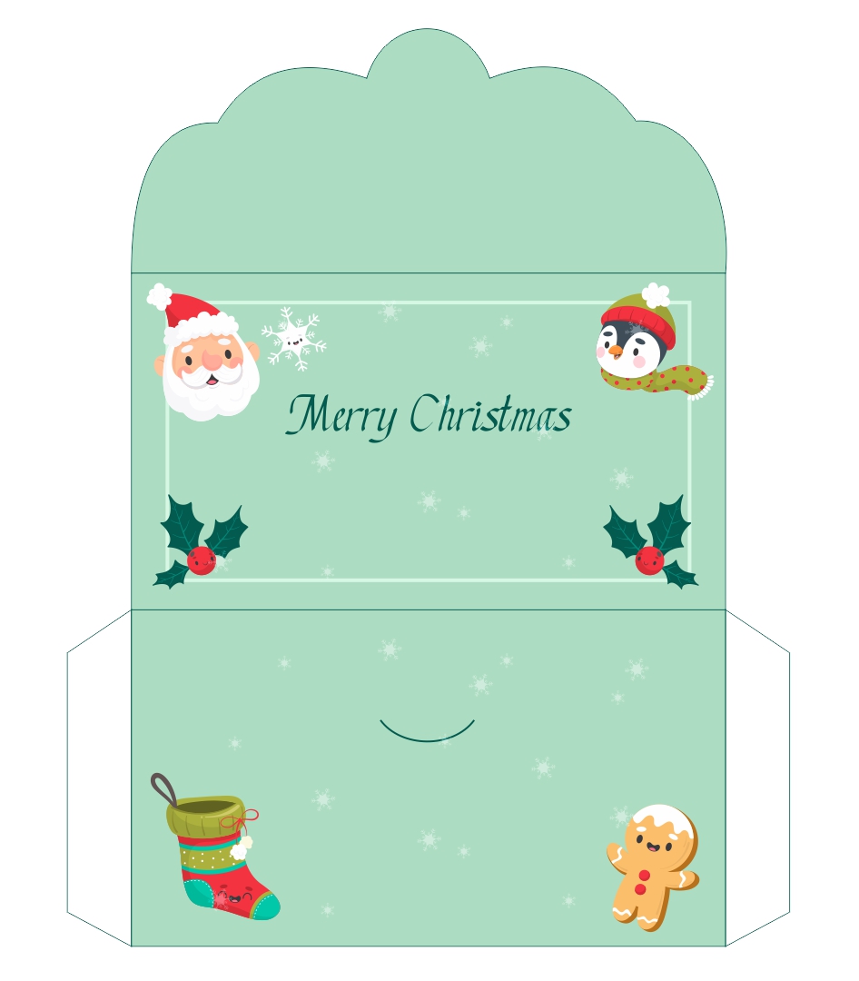 6 Best Images of Gift Money Envelope Printable Printable Christmas