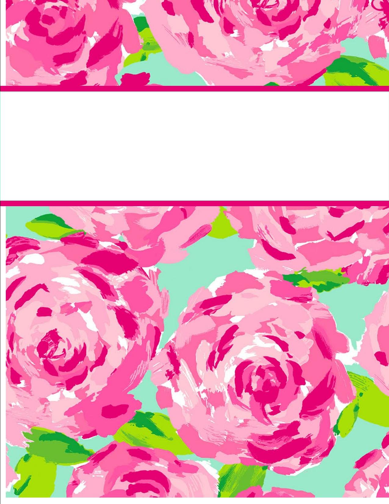 Cute Binder Covers Printable Free