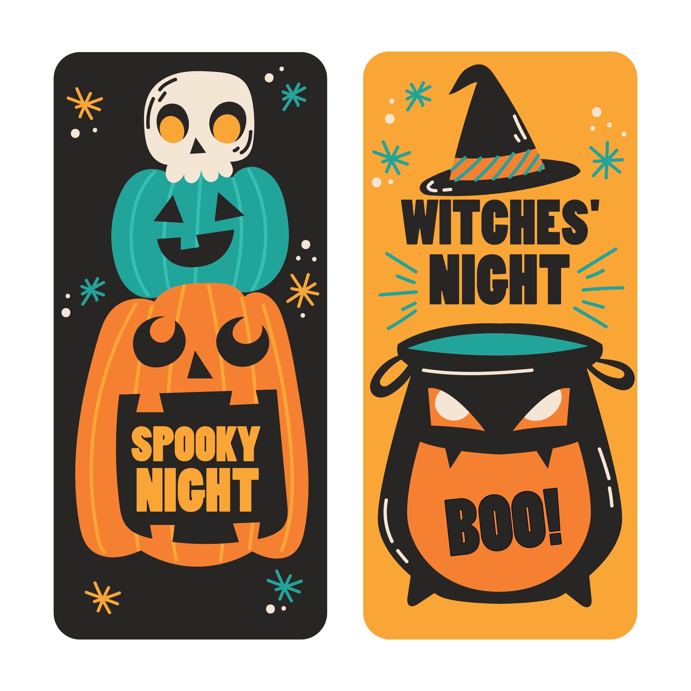 8 Best Images of Printable Halloween Bookmarks Jokes Free Printable
