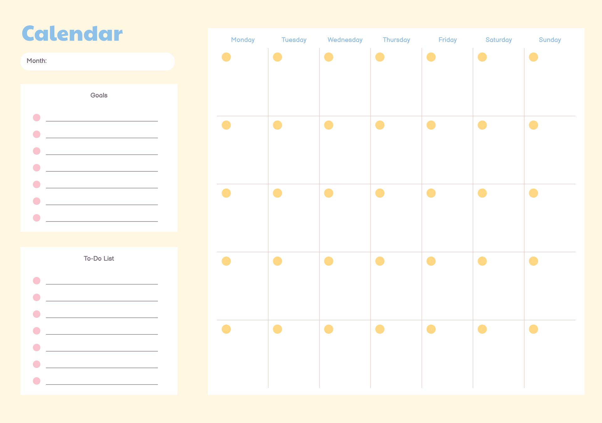 Organizational Printable Images Gallery Category Page 1 - printablee.com