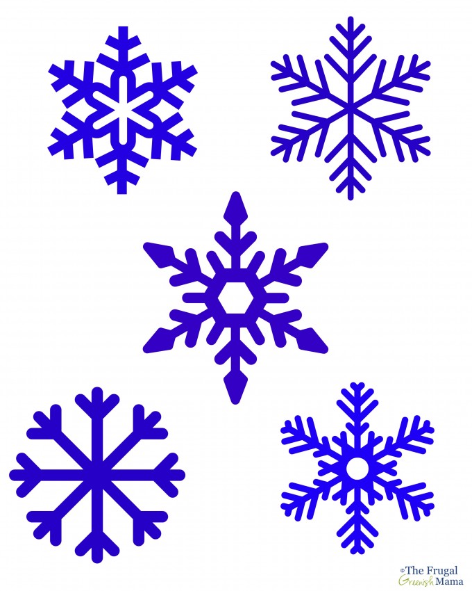 5 Best Images of Printable Small Snowflake Templates Printable