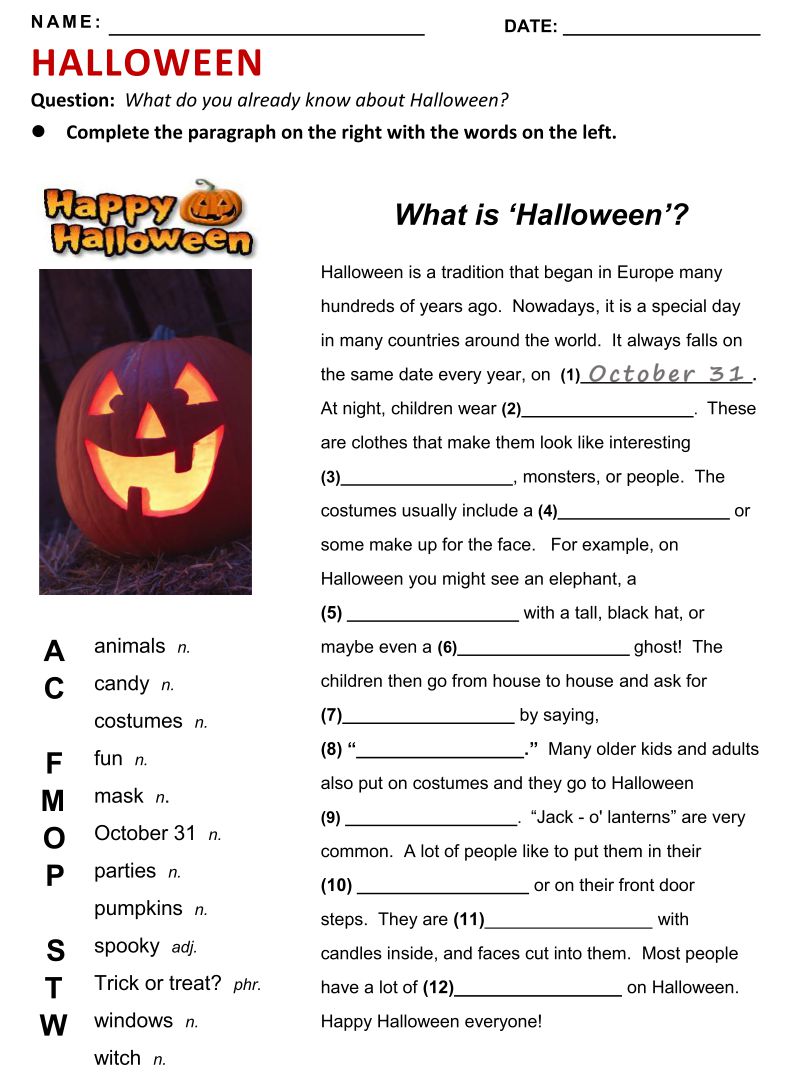 Halloween Trivia Games For Work