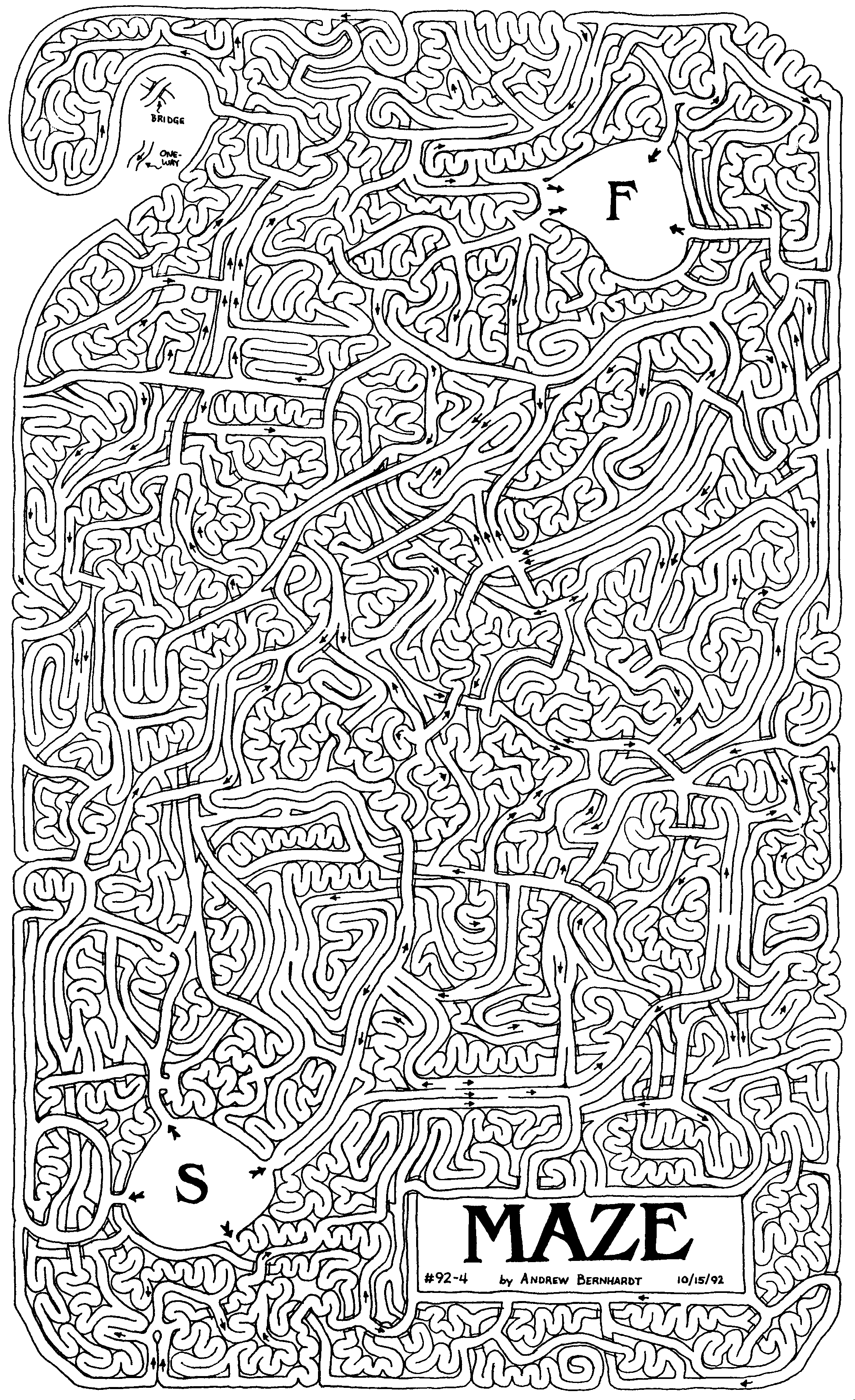 5 Best Images of Impossible Mazes Printable Hard Mazes Printable