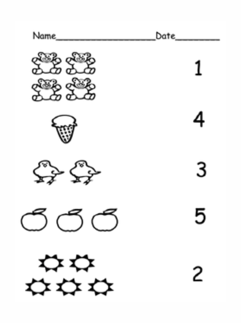 Free Printable Pre Primary Worksheets