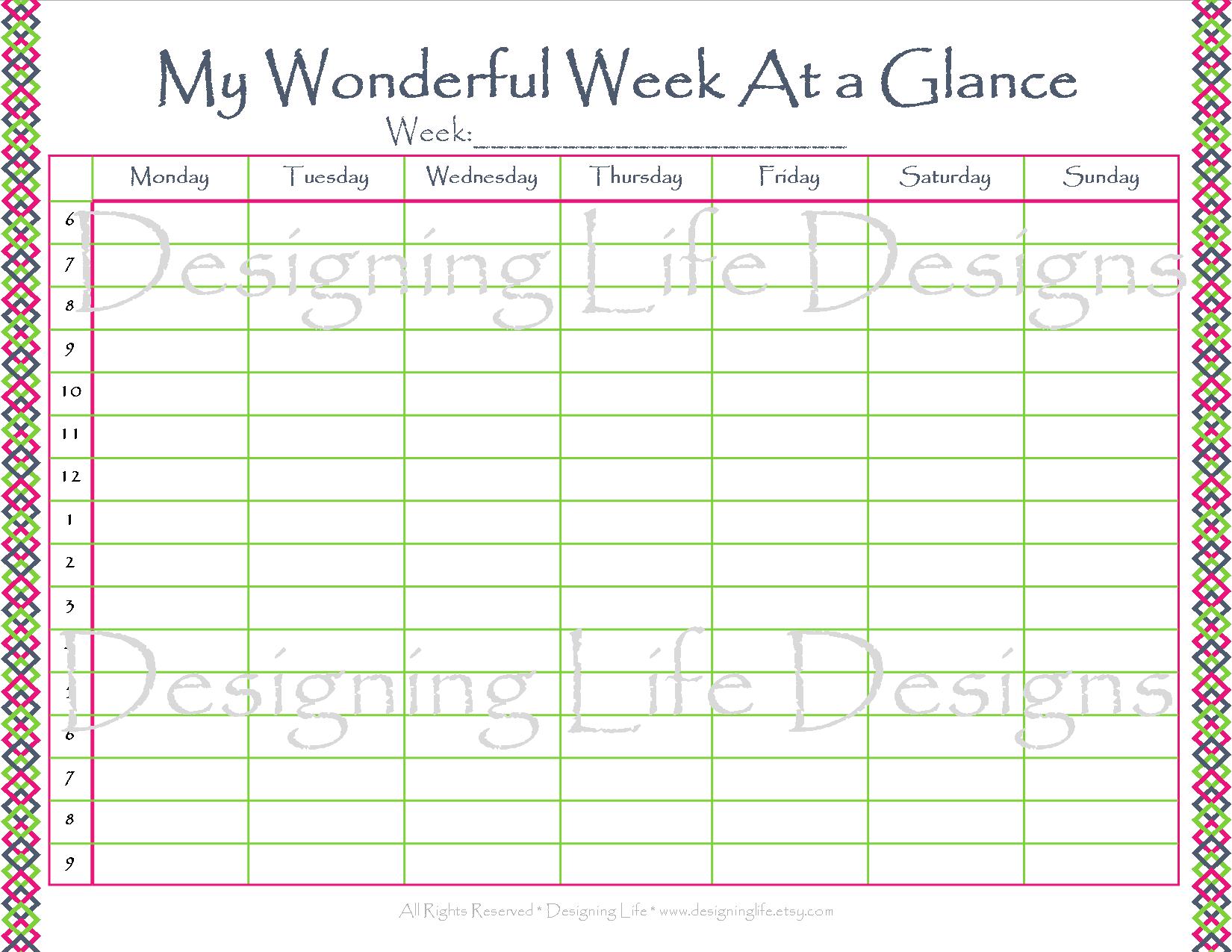 free-week-at-a-glance-template-calendar-printables-free-templates