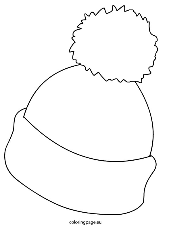 Winter Hat Coloring Pages