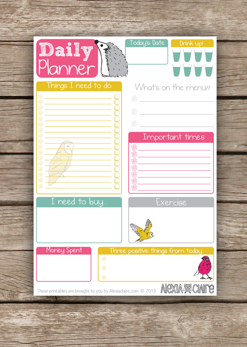 7 Best Images Of Printable Daily Planner To Do List Template 