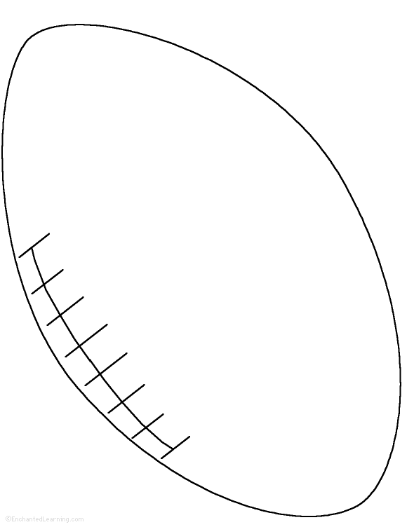 5 Best Images of Football Template Printable Free Printable Football